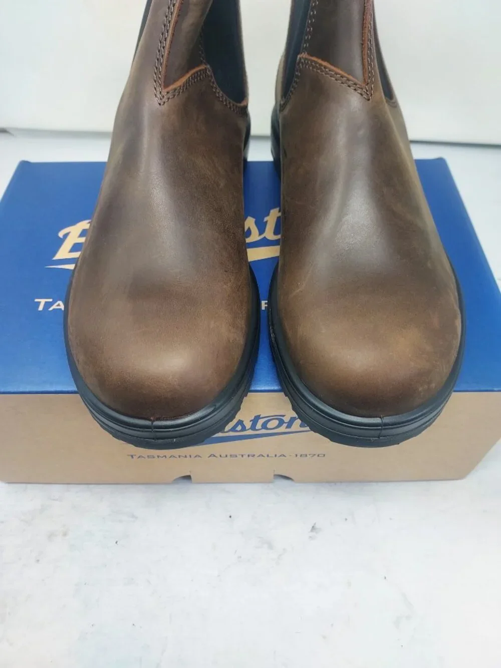 Blundstone MENS Antique Brown Chelsea Boot